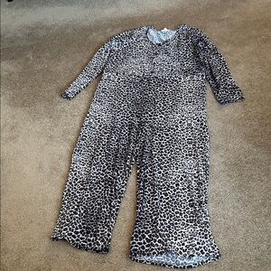 ODDY Leopard Print Jumpsuit